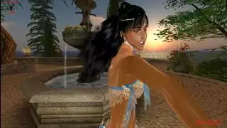 عاهرة غريبة زرقاء تتعرض لاختراق مزدوج من بي بي سي في غرفة نوم السلطان