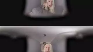 لعبة جنس افتراضية: عاهرة تُستخدم كحاوية مني في خيال الواقع الافتراضي